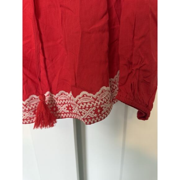 Savanna Jane Women's Boho Top Size Medium NWT Floral Bohemian Cottagecore - Picture 3 of 8